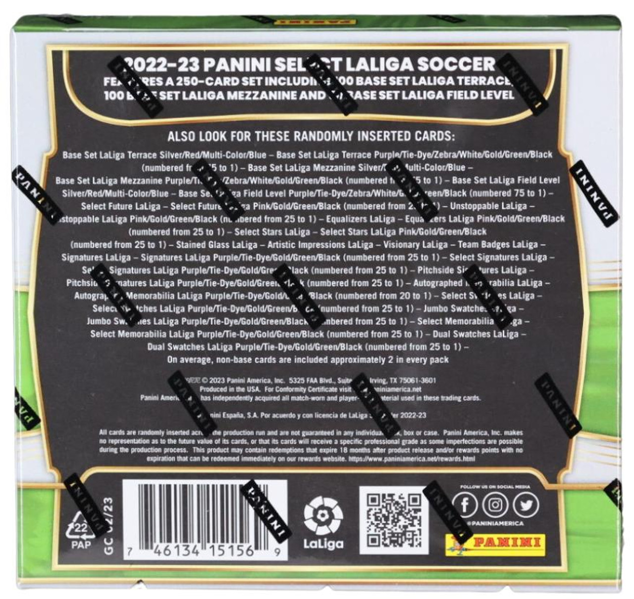 2022/23 Panini Select La Liga Soccer Hobby Box