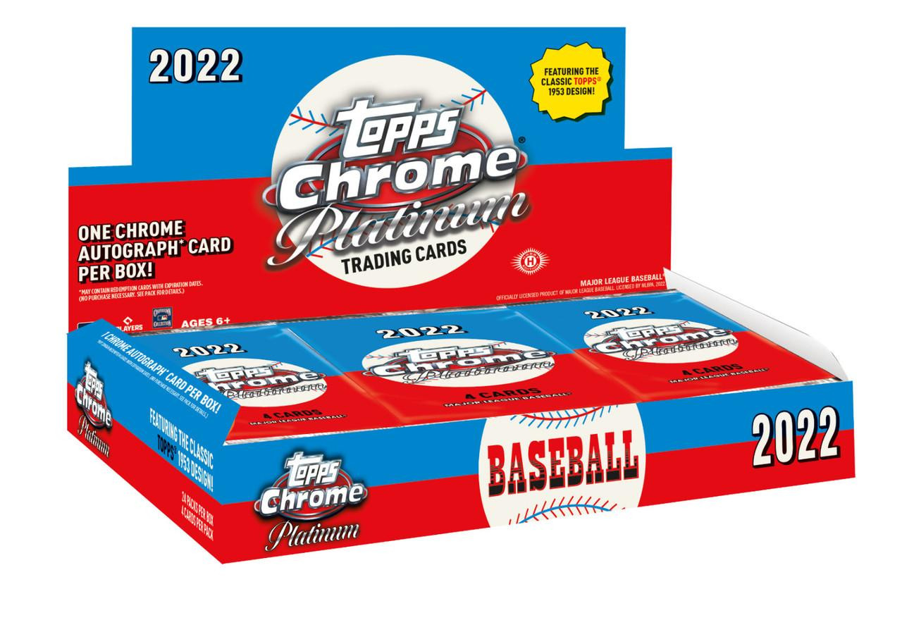 2022 Topps Chrome Platinum Anniversary Baseball Hobby Box