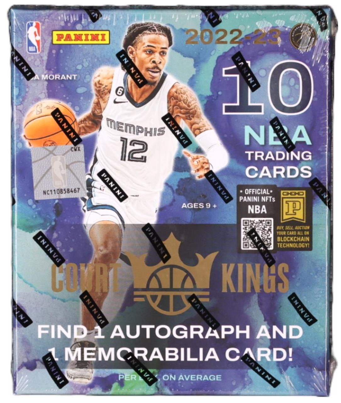 2022/23 Panini Court Kings Basketball Hobby Box