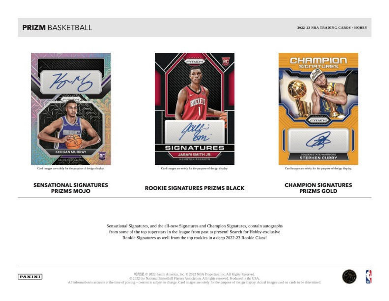 Keegan Murray - 2022-23 Panini NBA Instant Rookie Logos Americana -2-card  Set