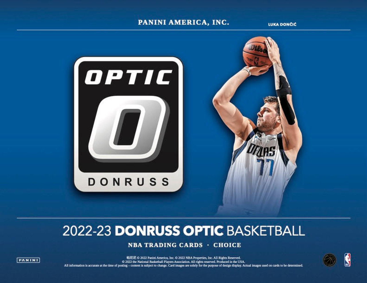 2022/23 Panini Donruss Optic Basketball Choice Box