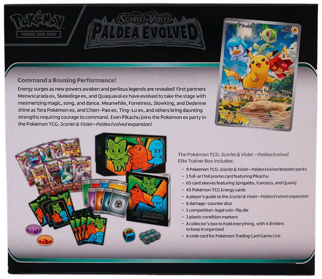 Pokemon Scarlet & Violet Paldea Evolved Elite Trainer Box
