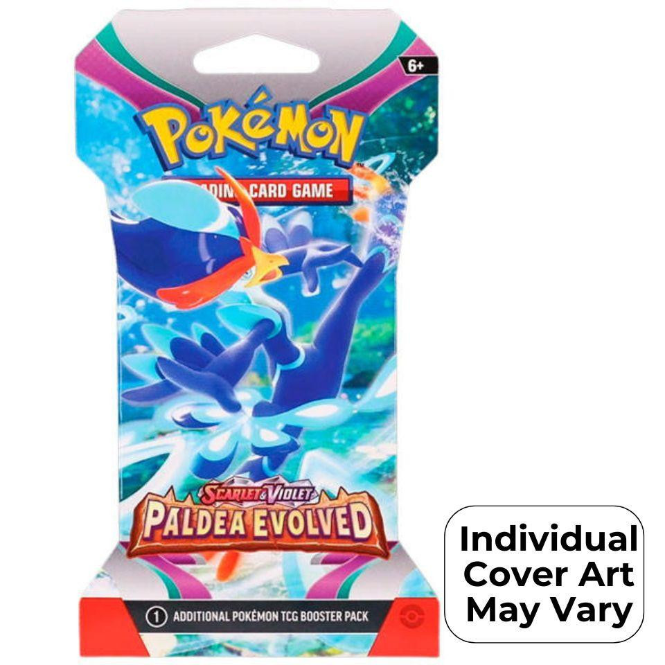Pokemon Scarlet & Violet Paldea Evolved Sleeved Booster Pack