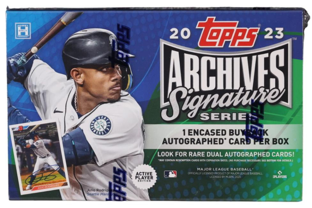 2023 Topps Archives Signature Series Active Player Edition Hobby Box