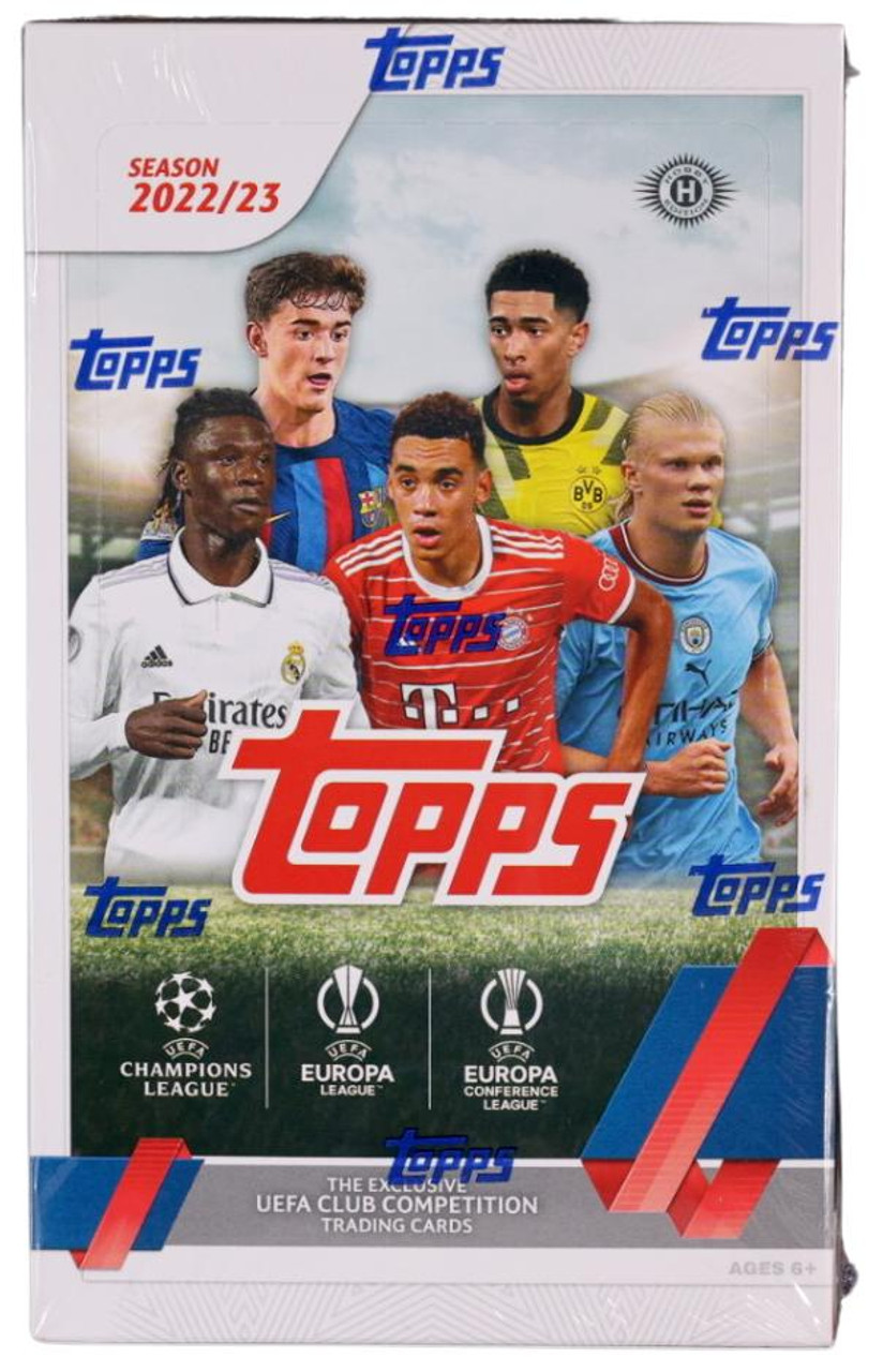 2022/23 Topps UEFA Club Competitions Soccer Hobby Box