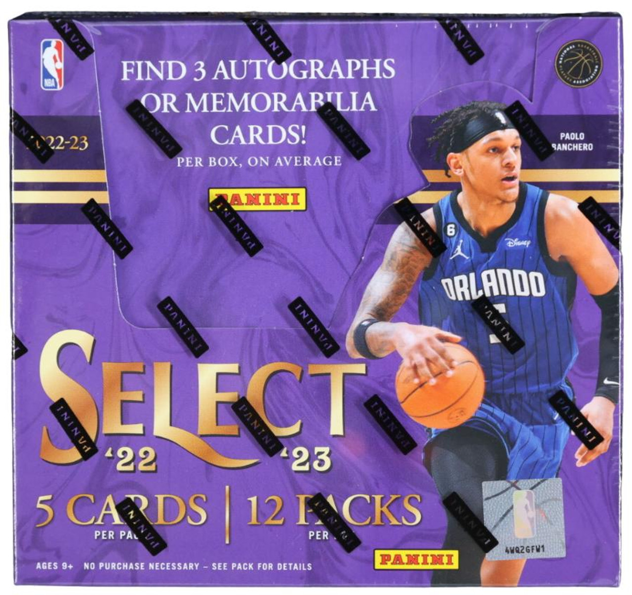 2022/23 Panini Select Basketball Hobby Box