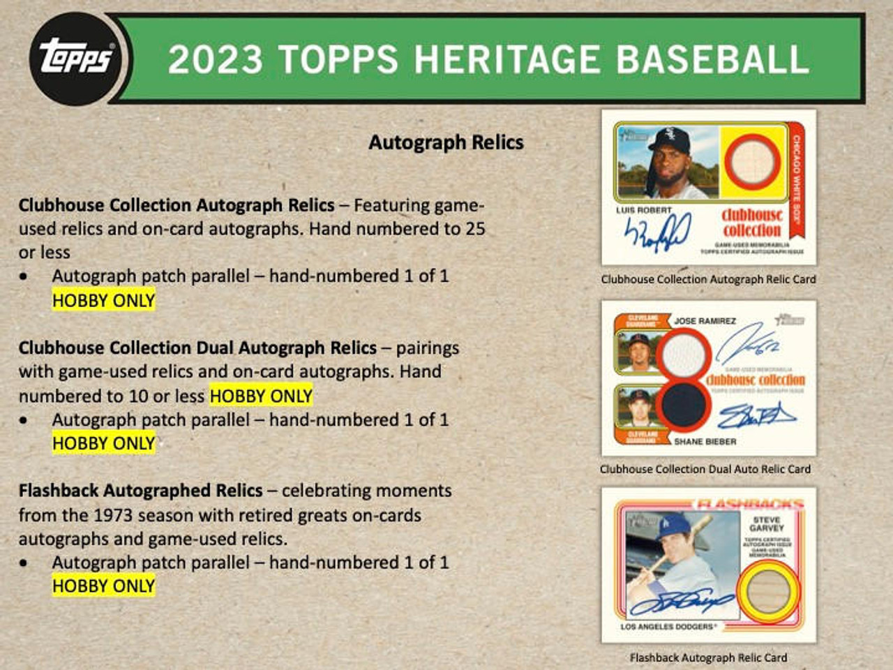  2023 Topps Heritage Flashbacks #BF-2 Hank Aaron