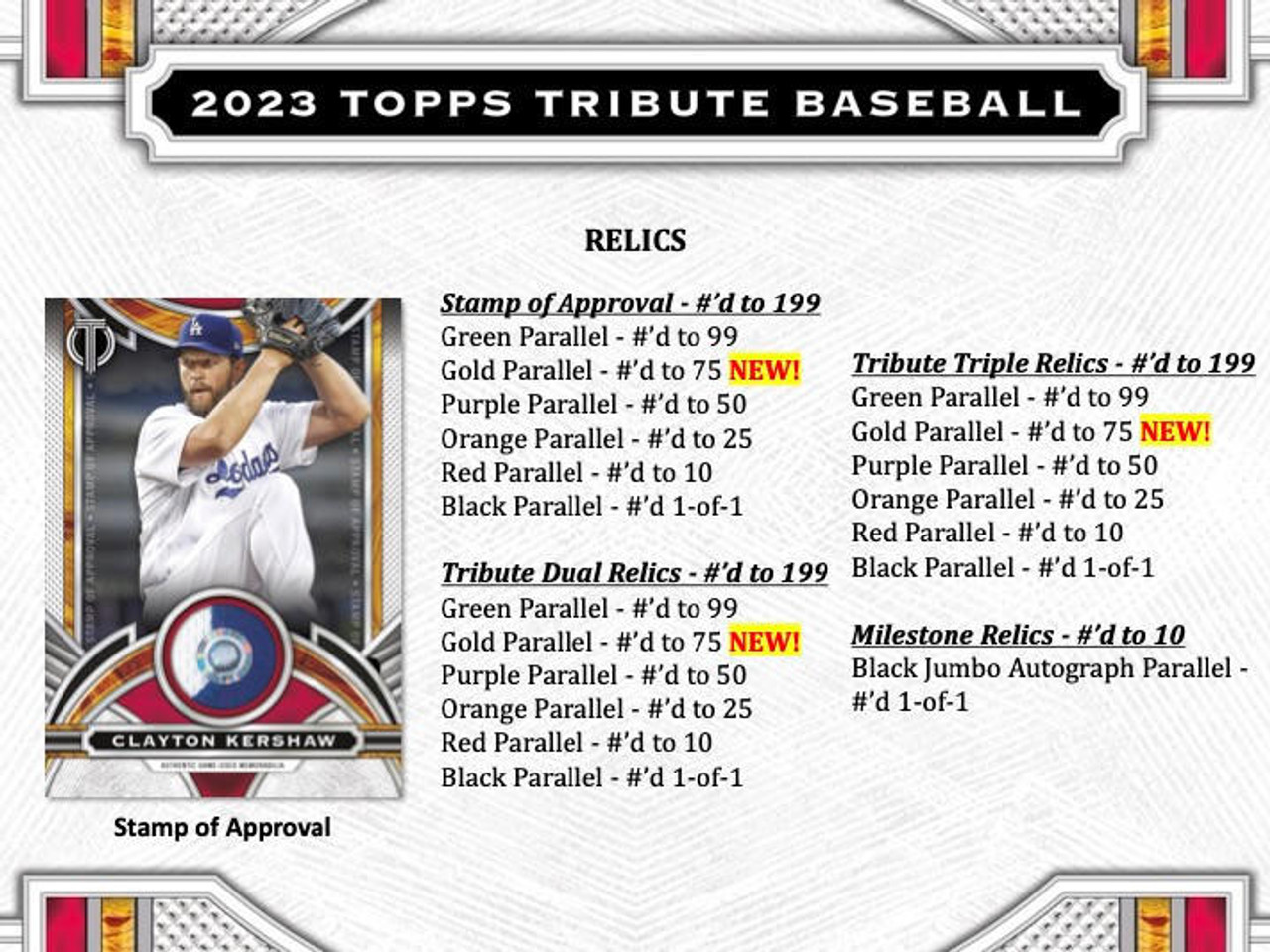 DJ LEMAHIEU DUAL RELIC GAME-USED JERSEY Gold #/75 2023 Topps Tribute YANKEES