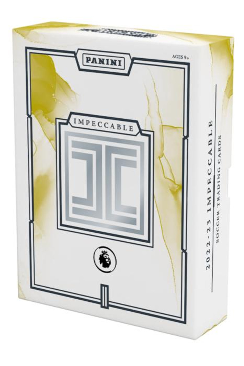 2022/23 Panini Impeccable Premier League Soccer Hobby 3 Box Case