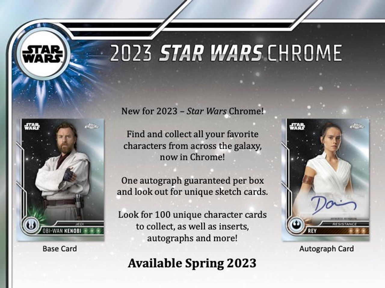 2023 Topps Star Wars Chrome Hobby Box