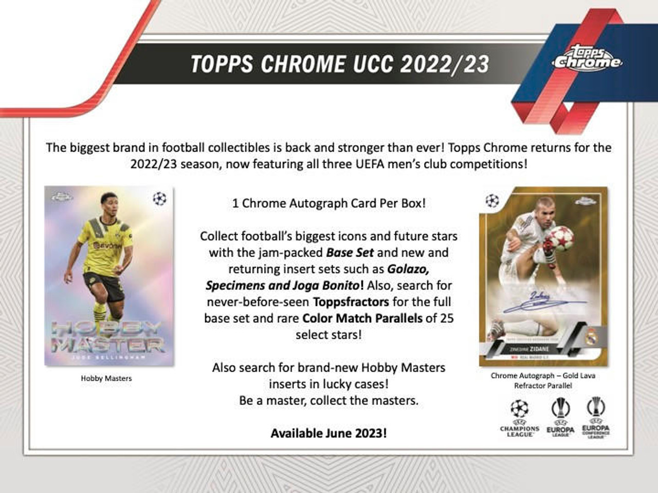 2022-23ToppsCh2022-23 Topps Chrome UEFA RC ブッフォン