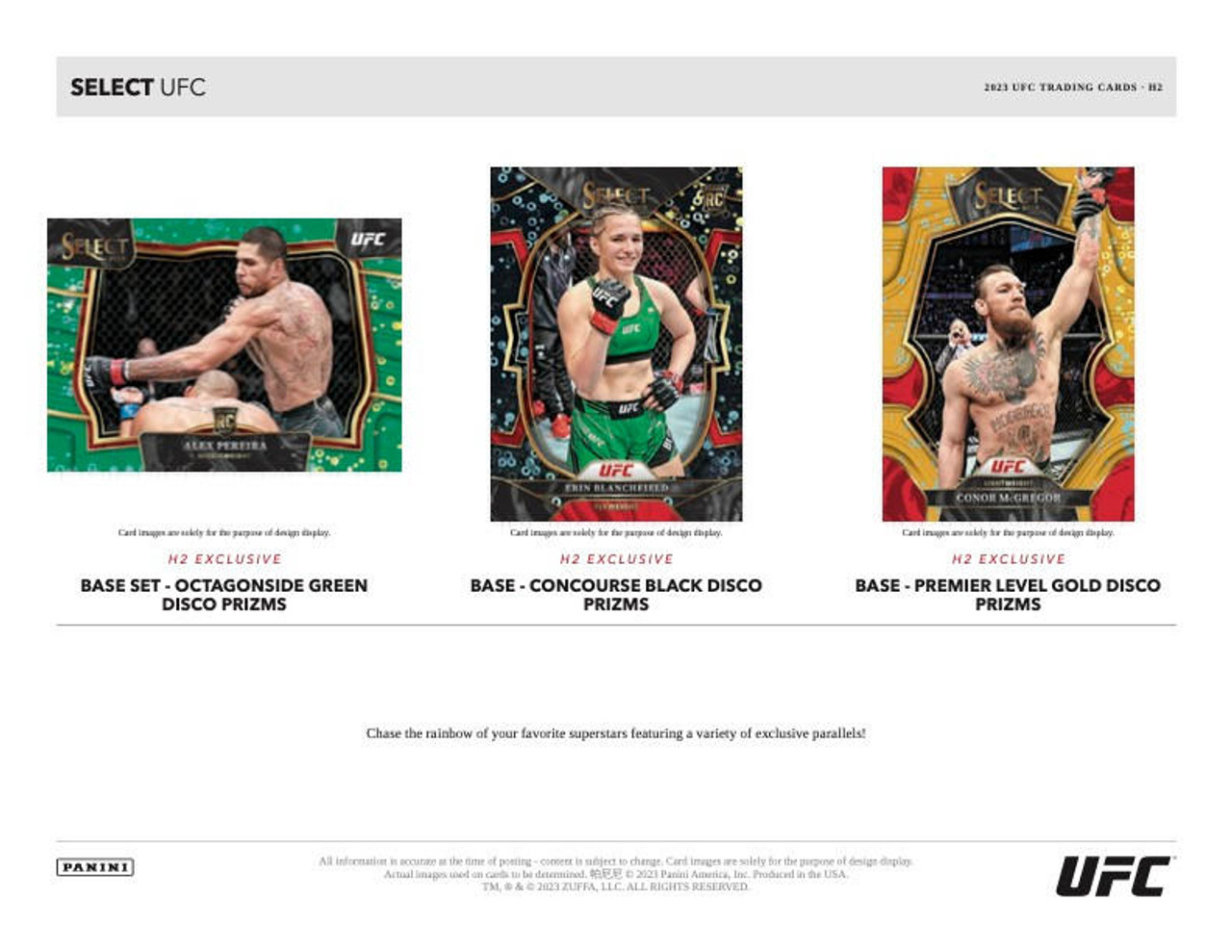 2023 Panini Select UFC H2 Box