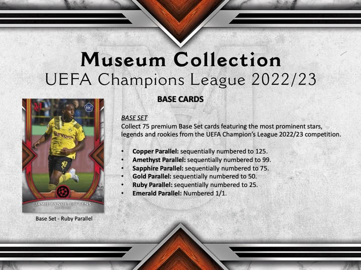 2022-23 Topps UEFA Museum Collection Framed Autograph Patrick