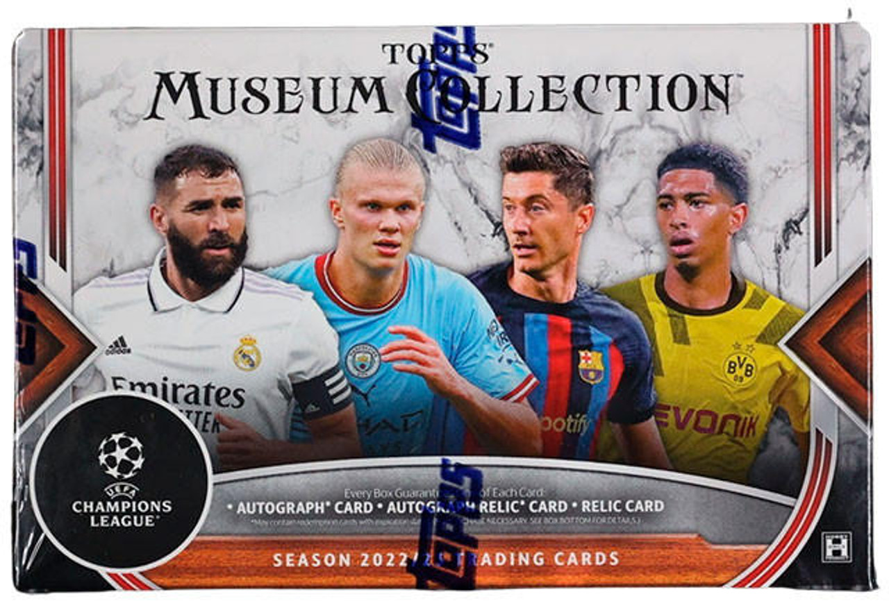 2022/23 Topps UEFA Champions League Museum Collection Soccer Hobby Box