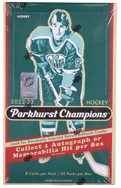2022/23 Upper Deck Parkhurst Champions Hockey Hobby Box