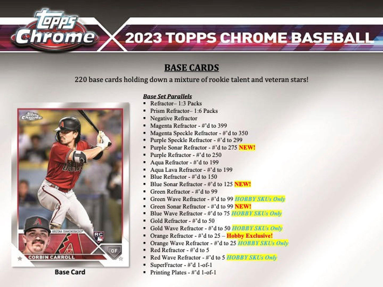 St. Louis Cardinals - 2023 Topps Chrome Baseball PYT Break - (2) Hobby Box