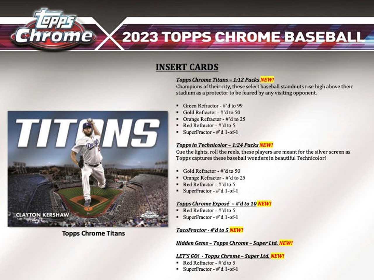 St. Louis Cardinals - 2023 Topps Chrome Baseball PYT Break - (2) Hobby Box