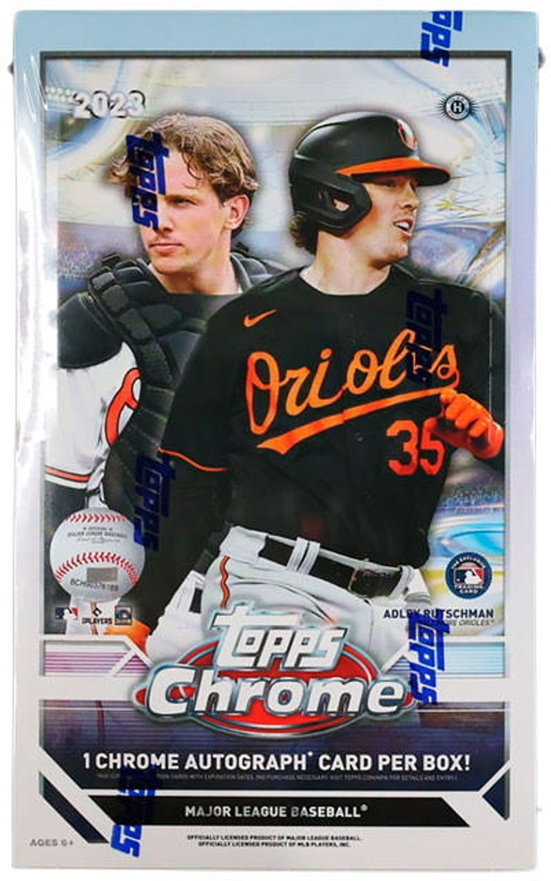 2023 Topps Chrome Baseball Hobby Box