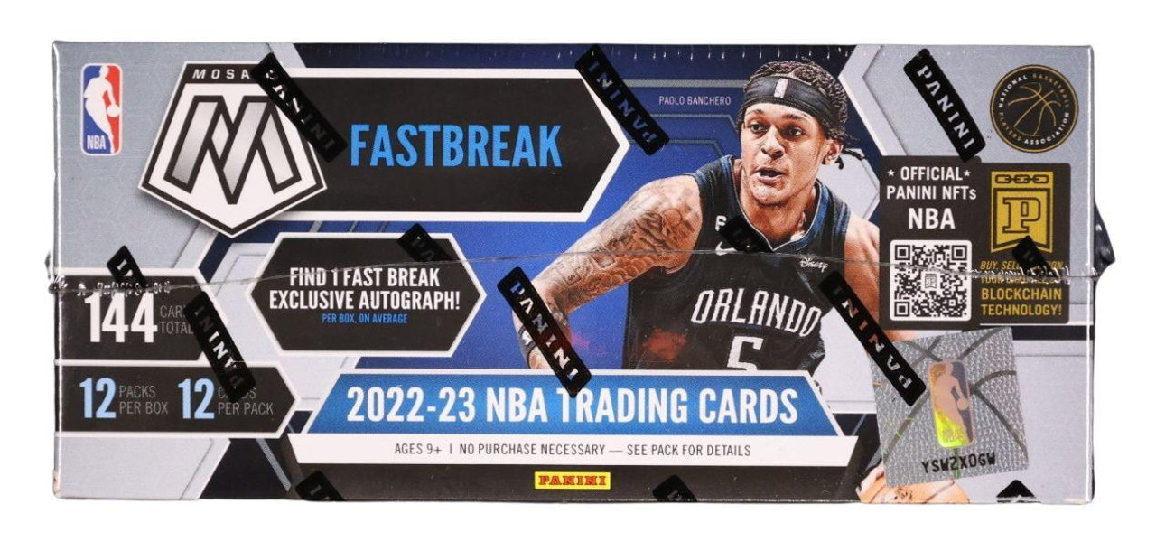 NBAカード　Mosaic Fast Break Multi Box 2箱セット 2022/23 Panini Mosaic Basketball Fast Break Box