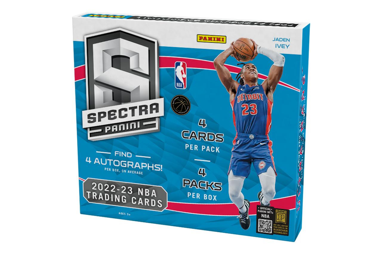 2022/23 Panini Spectra Basketball Hobby 8 Box Case