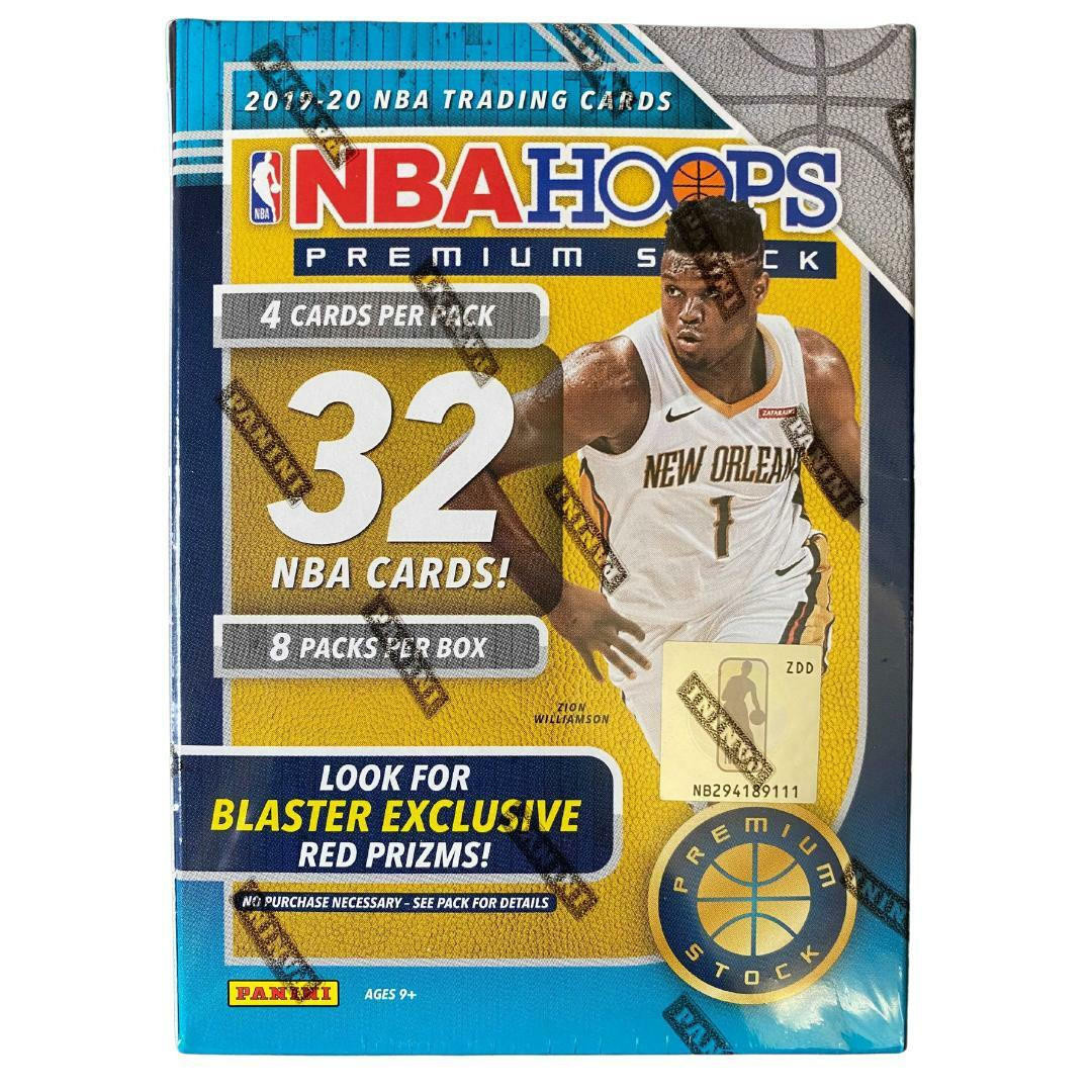 2019/20 Panini NBA Hoops Premium Stock Basketball Blaster 20 Box Case