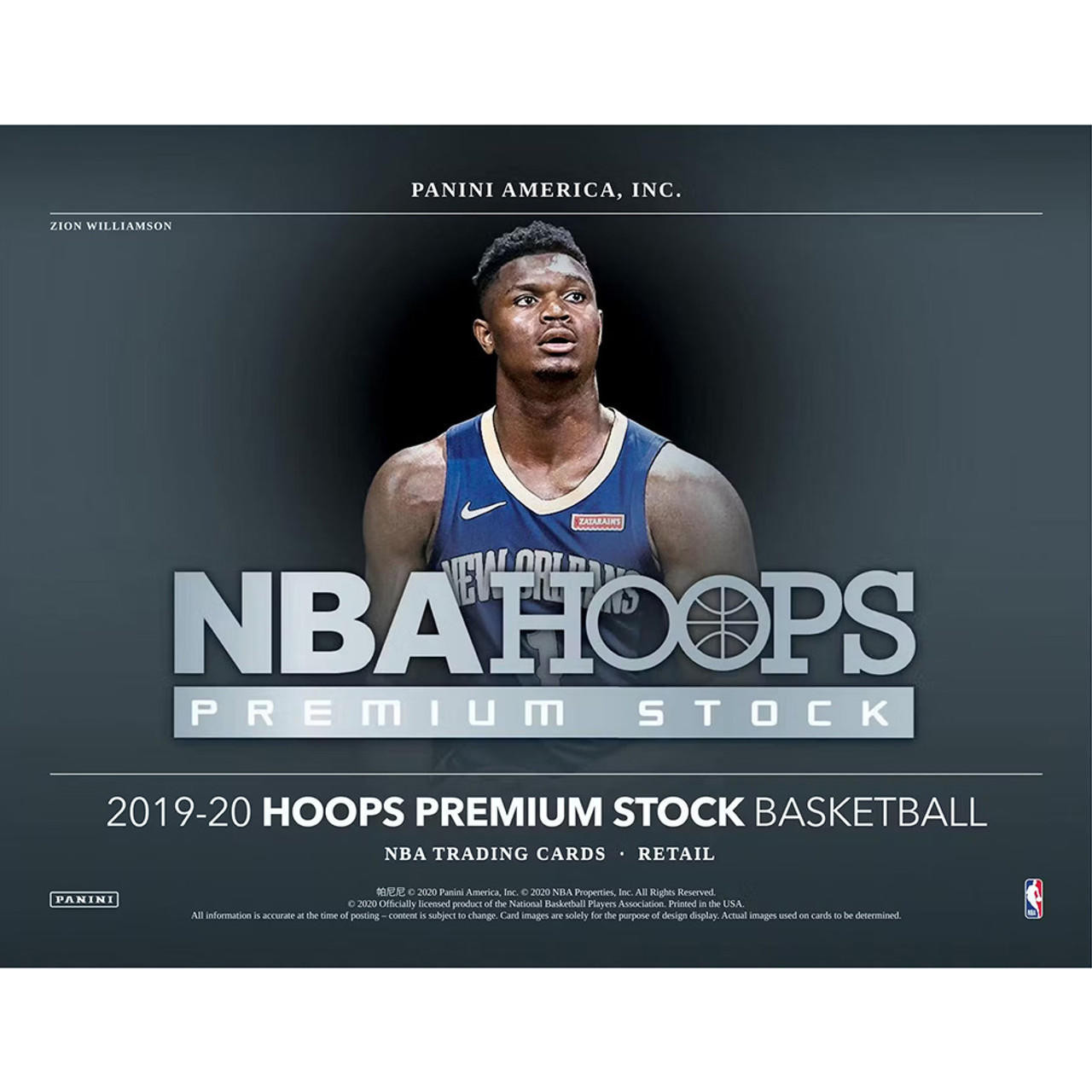 2019/20 Panini NBA Hoops Premium Stock Basketball Multi-Pack 20 