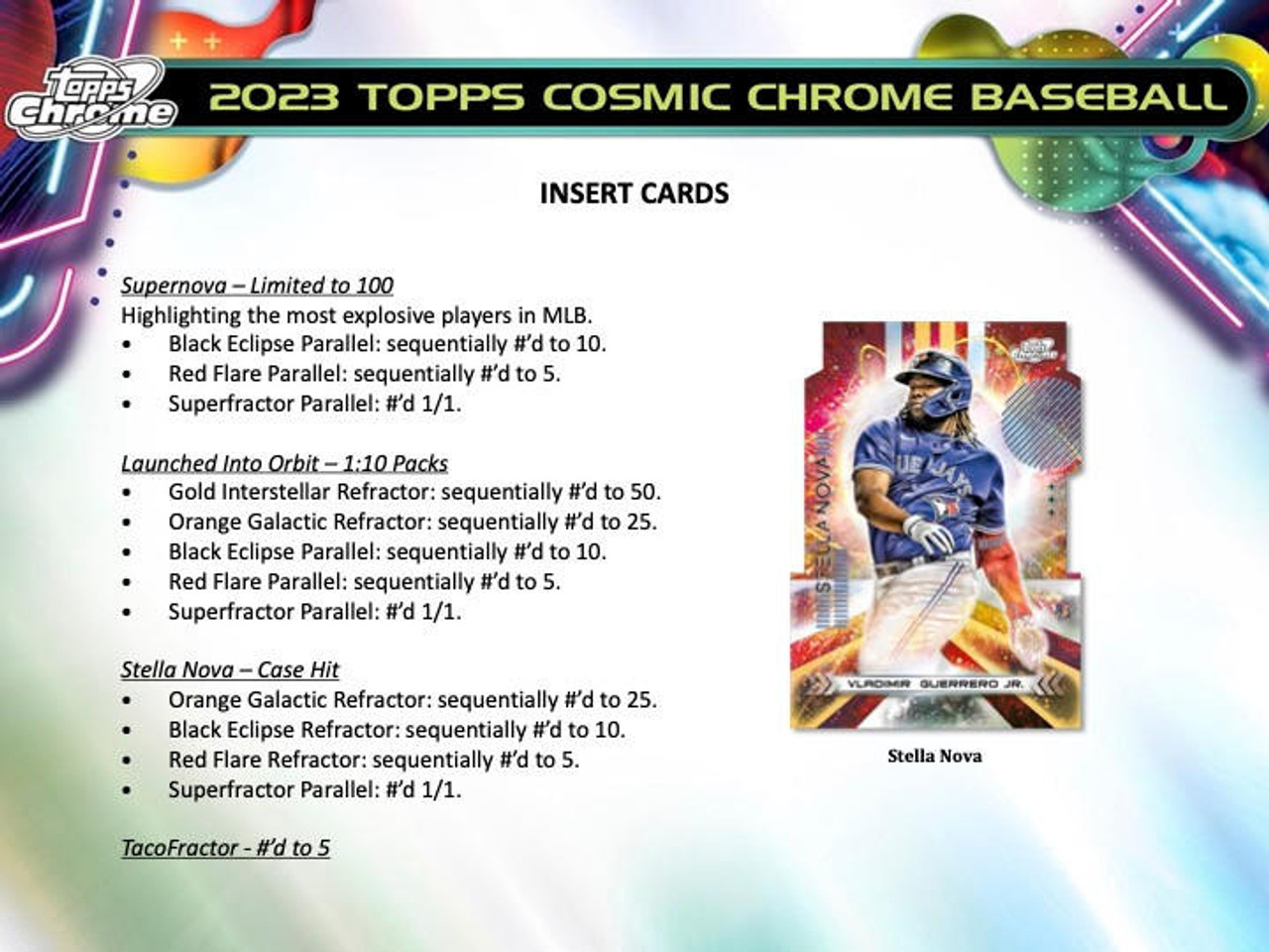 2023 Topps Chrome Baseball Hobby Box