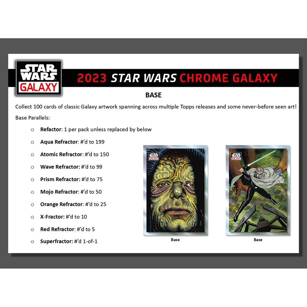 その他 STAR WARS chrome GALAXY /50 mojo 6508_13994_13350_81