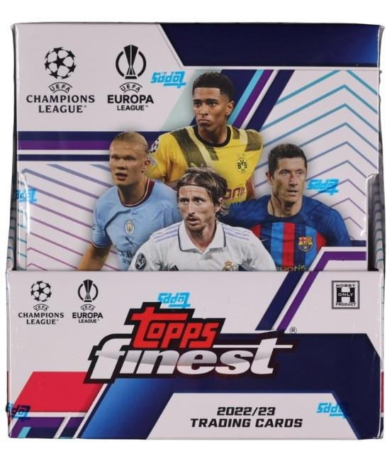 2022/23 Topps UEFA Club Competitions Finest Soccer Hobby Box