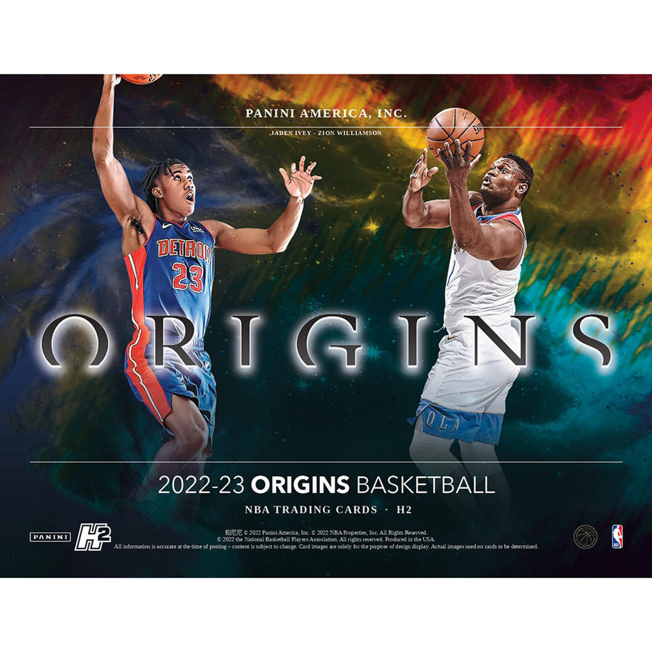 2022/23 Panini Origins Basketball H2 Box