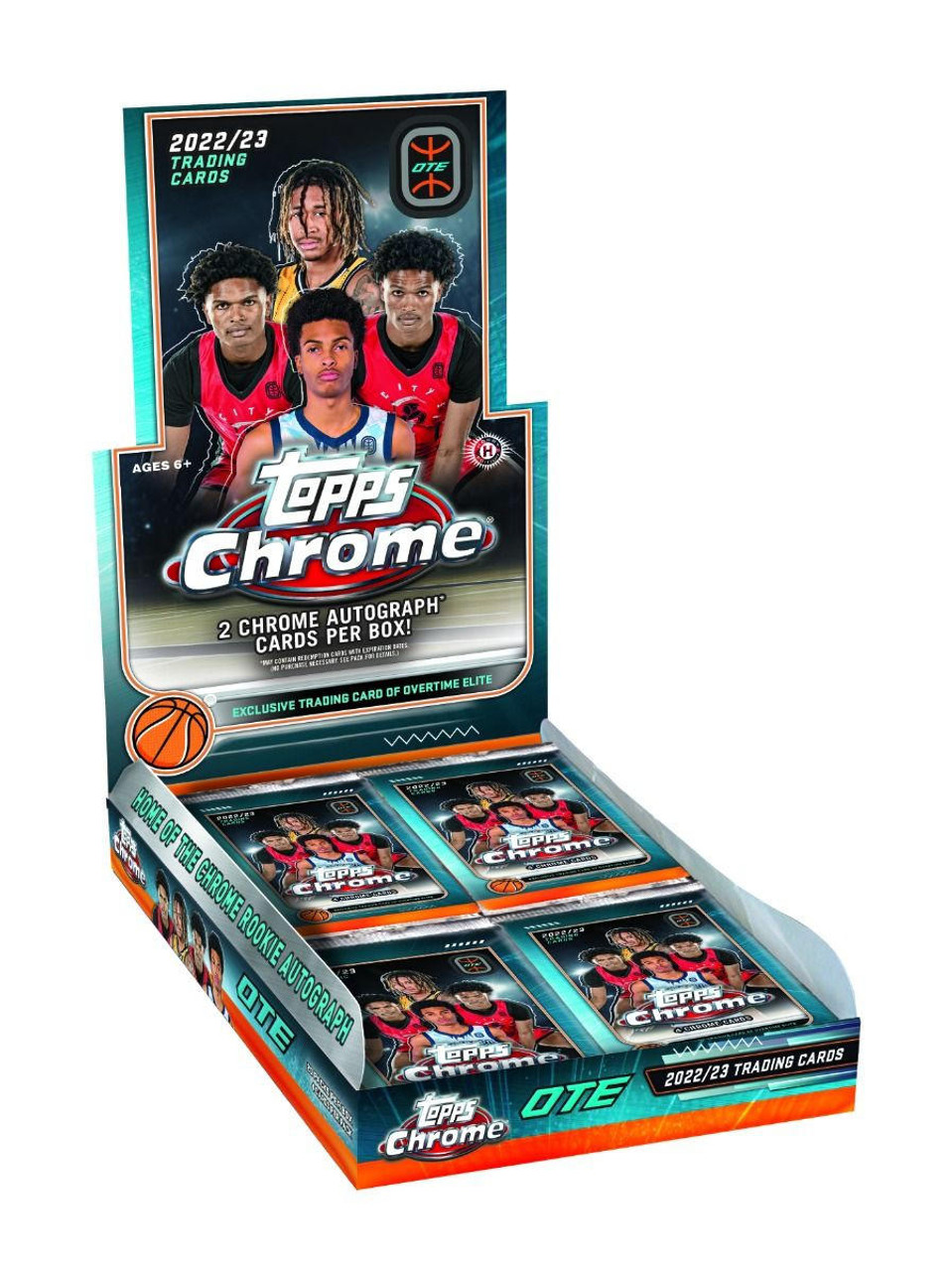 2022/23 Topps Chrome Overtime Elite Basketball Hobby Box