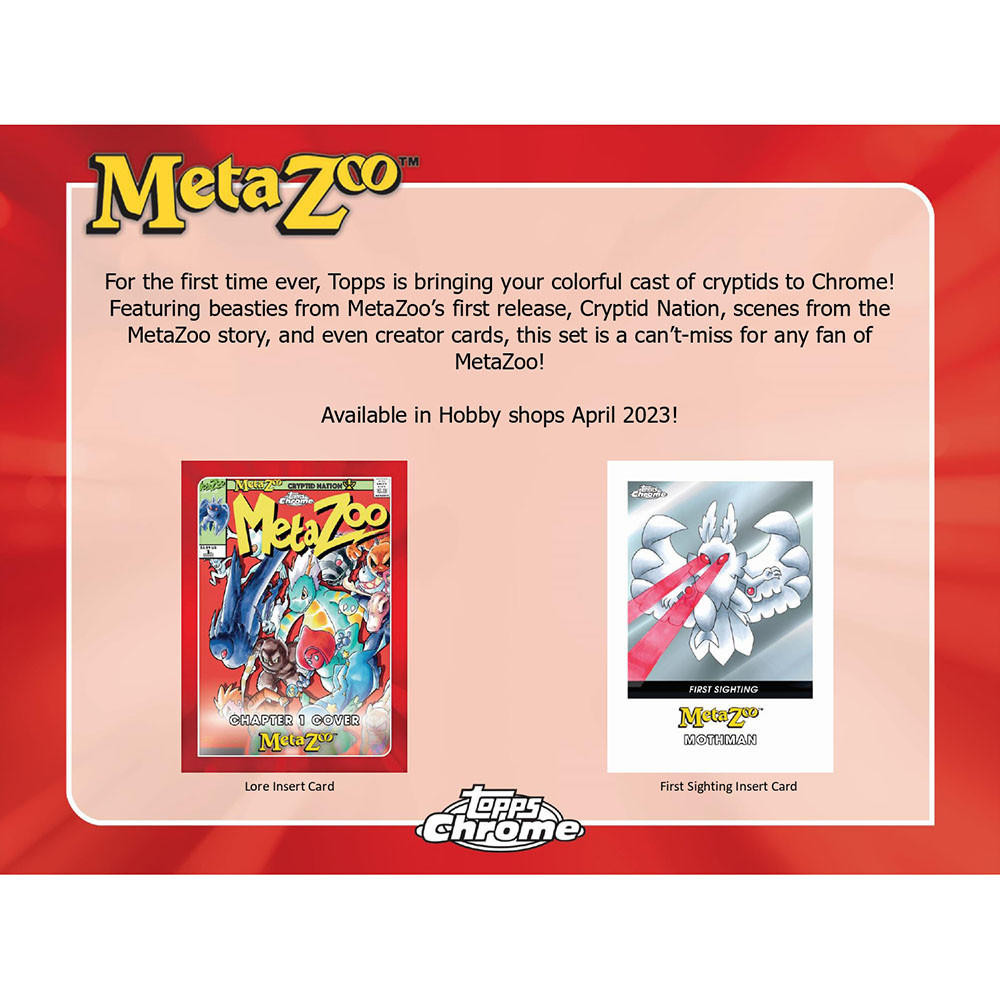 2022 Topps MetaZoo Chrome Hobby Box