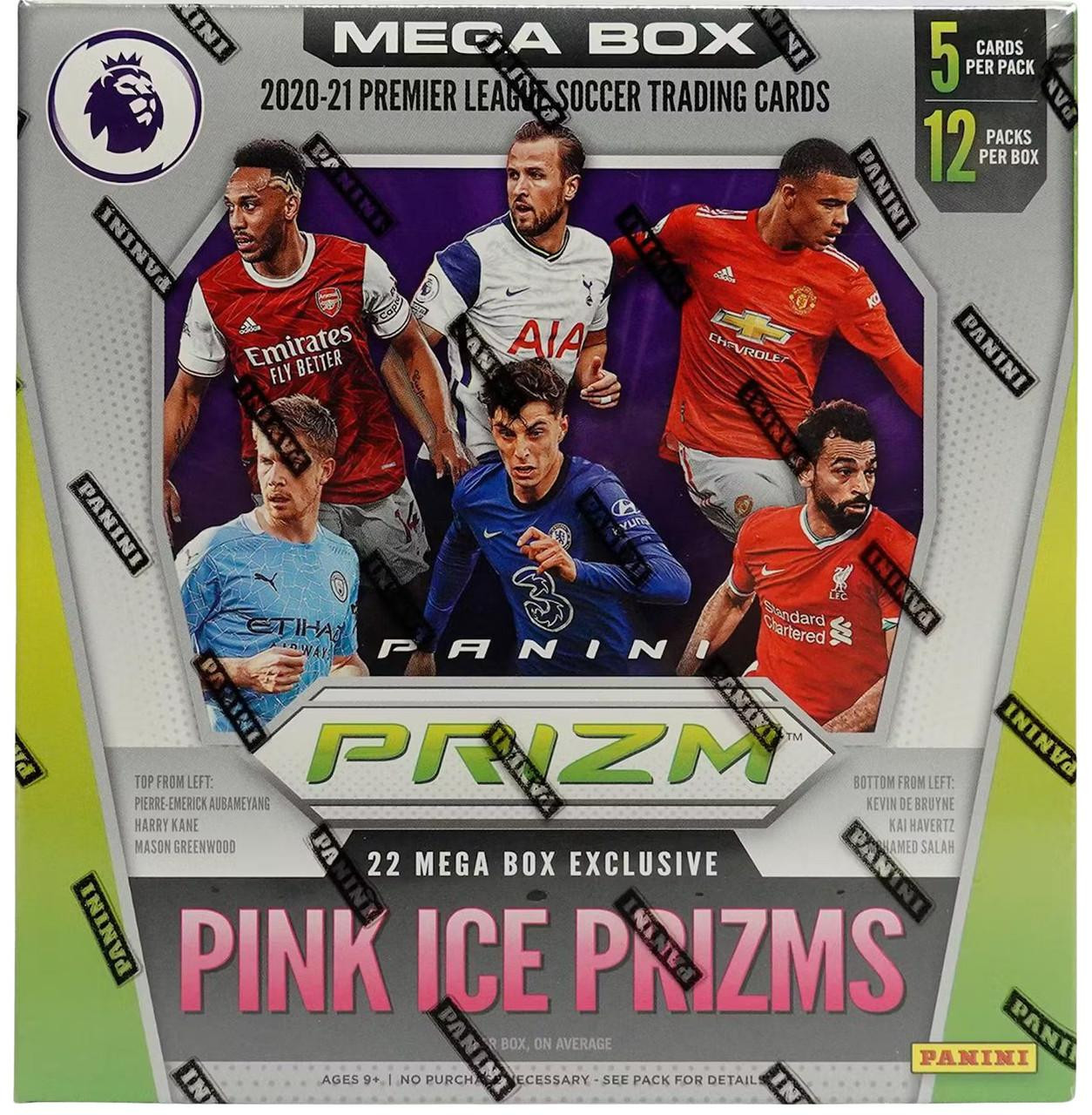 Panini Soccer Prizm W杯 20枚限定 ルカク カード 2020/21 Panini Prizm EPL Soccer Mega (Pink Ice Prizms) Box