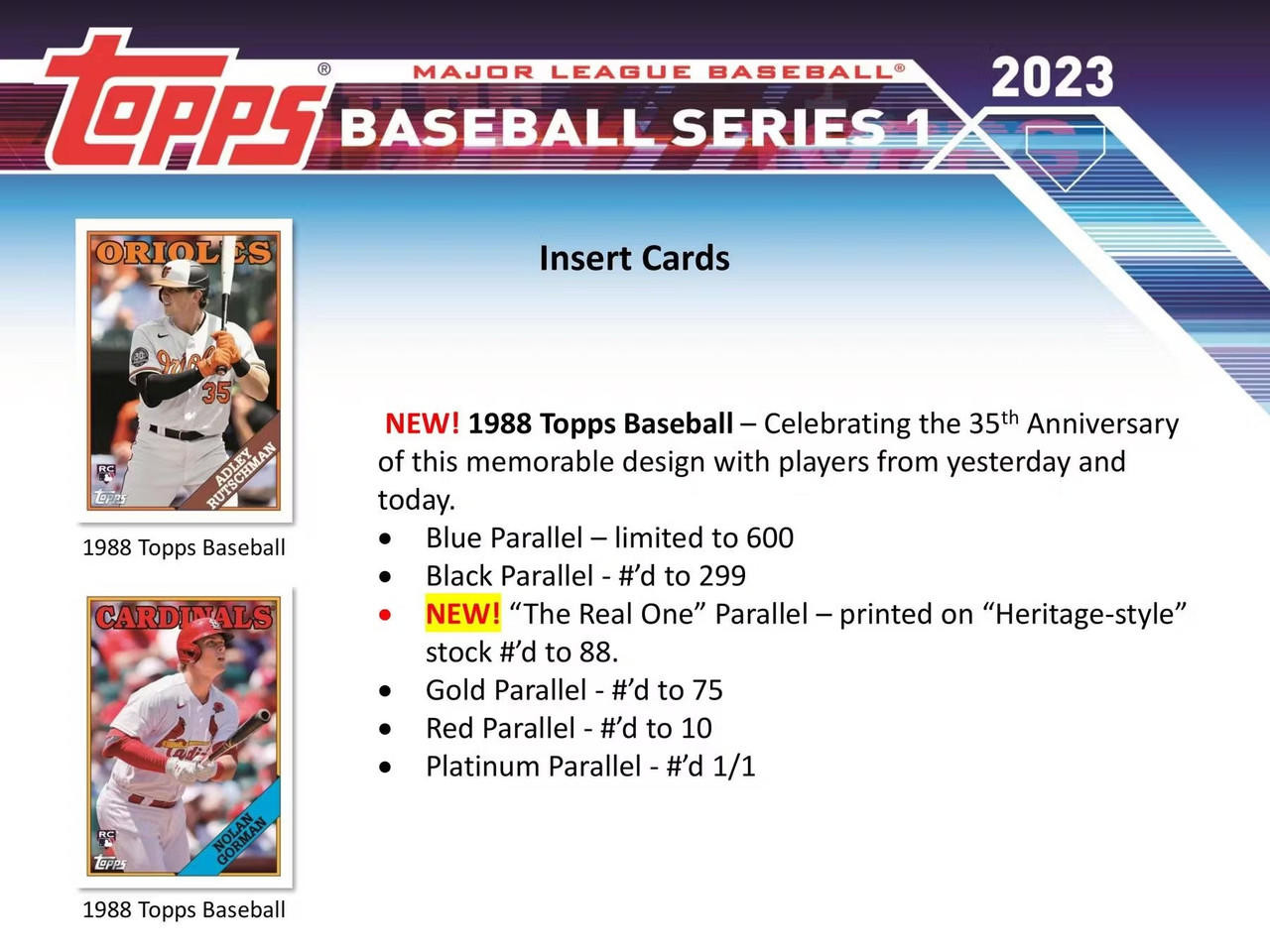 2023 Topps Series 1 Baseball Blaster 40 Box Case