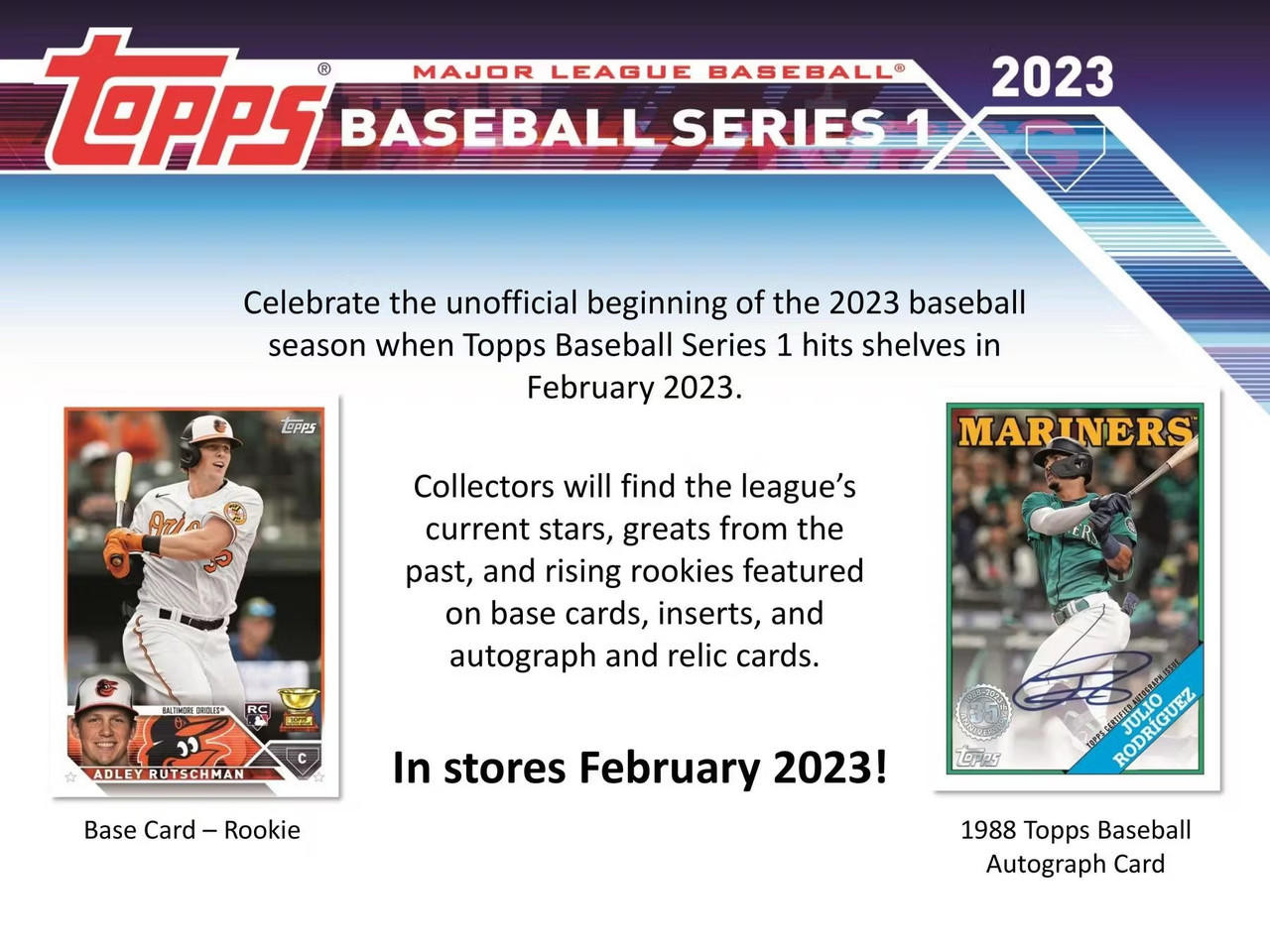 2023 Topps Series 1 Baseball Hanger 64 Box Case