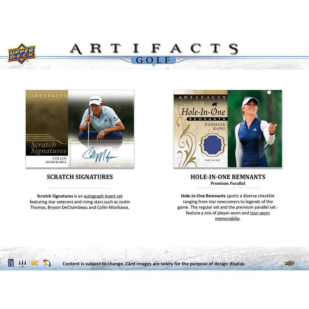 2021 Upper Deck Artifacts Golf Hobby Box