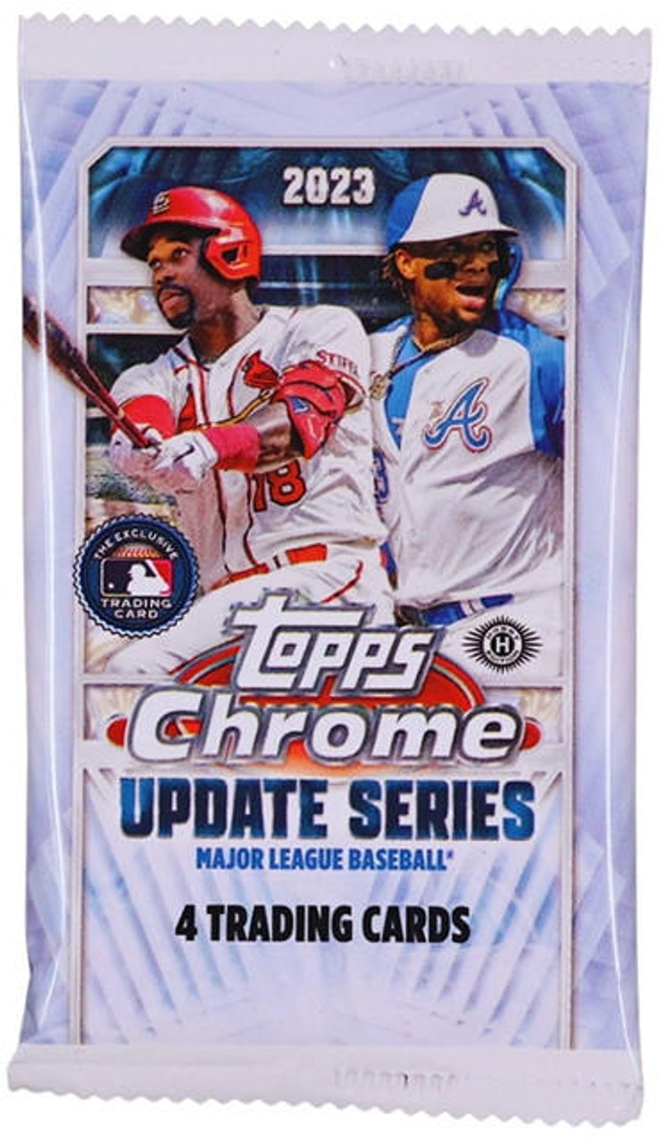 2023 Topps Chrome Baseball 7-Pack Blaster Box