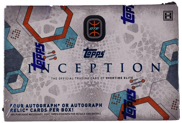 最終未開封1ボックス 21 Topps Inception OTE バスケトレカ 【公式通販】