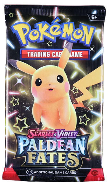 pokemon paldean fates booster pack TCG: Scarlet and Violet: Fates: Bundle : Toys & Games Shiny Pikachu blazes the path forward as Tinkaton Expansion Overview | Pokémon TCG: