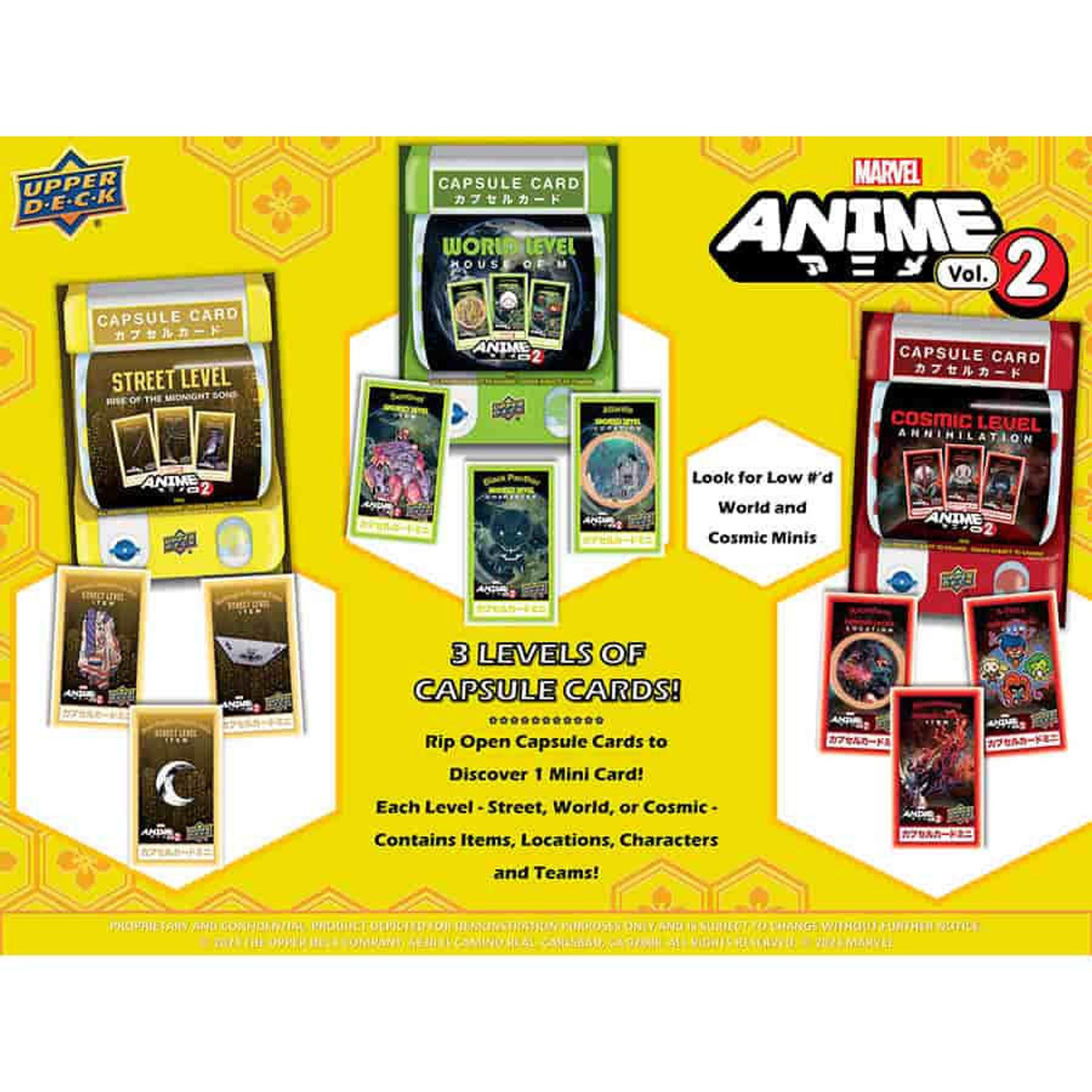 2023 Upper Deck Marvel Anime Volume 2 Hobby Box