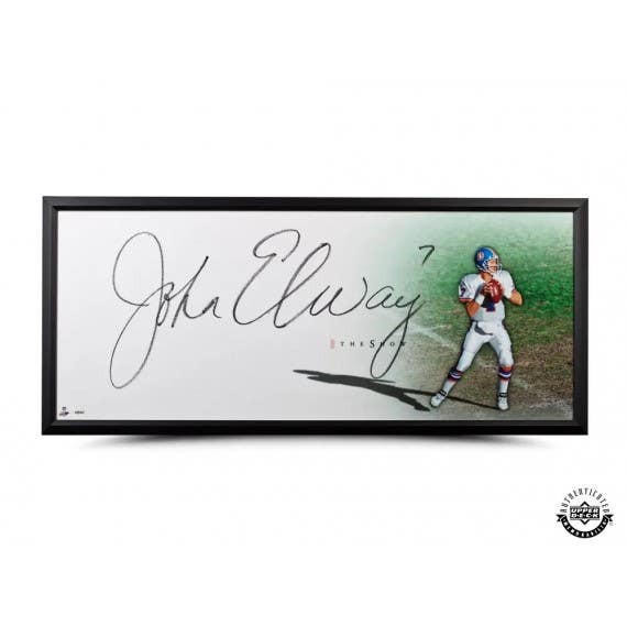 John Elway Autographed 