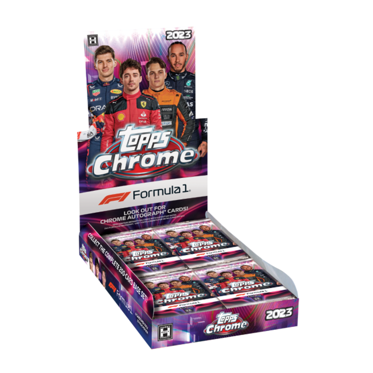 2023 Topps Chrome Formula 1 Racing Hobby 12 Box Case
