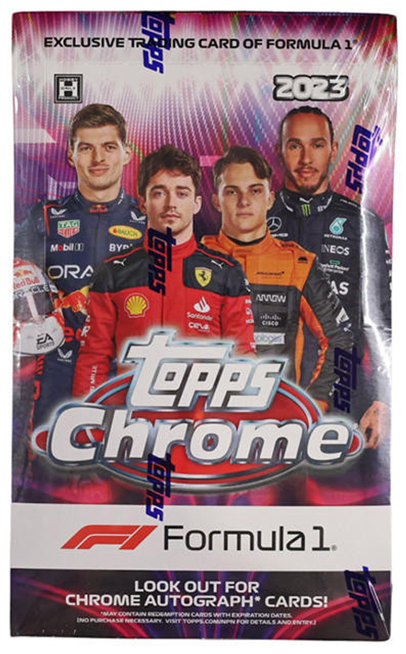 2023 Topps Chrome Formula 1 Racing Hobby Box