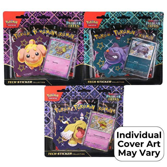 Pokemon Scarlet & Violet Paldean Fates Tech Sticker Collection Box