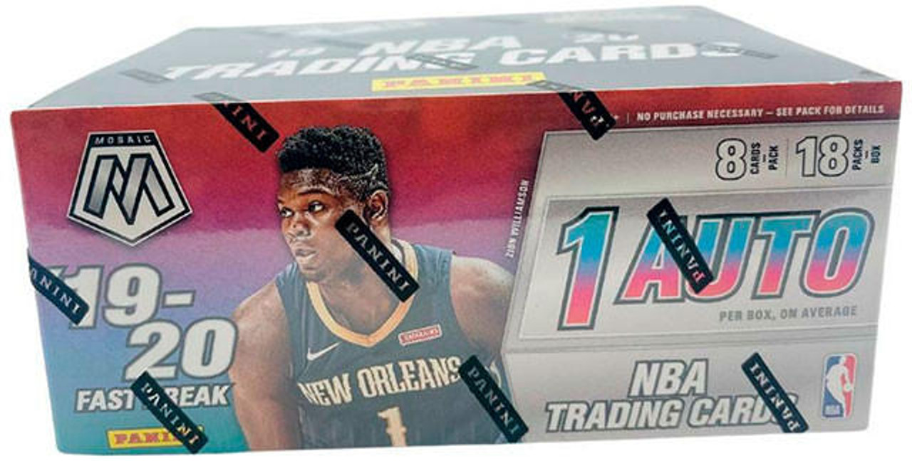 2019/20 Panini Mosaic Basketball Fast Break Box