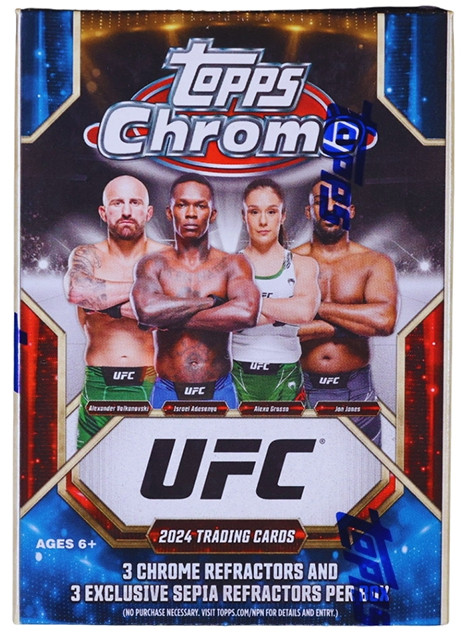 販売 2024 Topps Finest UFC 6-Pack Blaster Box - トップス ファイ