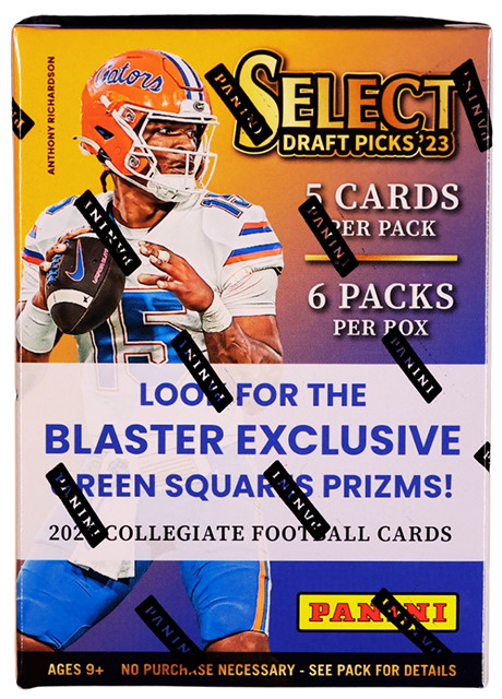 2023 Panini Select Collegiate Draft Picks Football Blaster Box