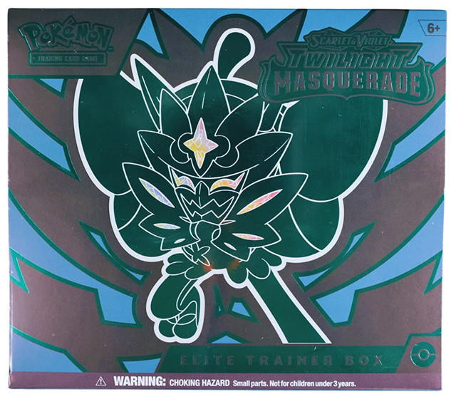 Pokemon Scarlet & Violet Twilight Masquerade Elite Trainer Box