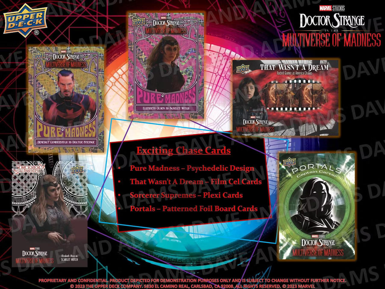 2023 Upper Deck Marvel Studios Doctor Strange Multiverse Madness