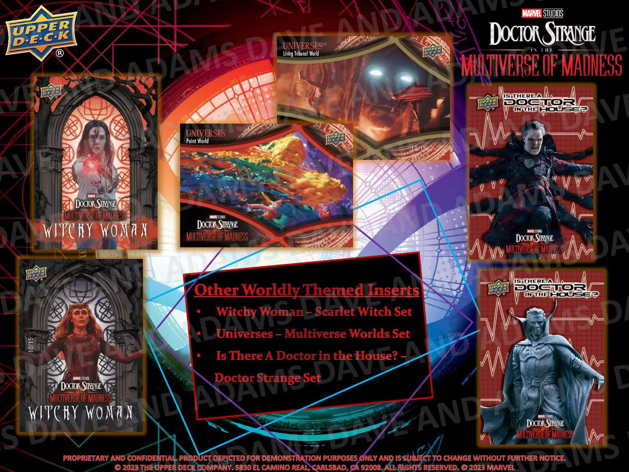 upper deck marvel ドクターストレンジ Marvel Studios Doctor Strange Multiverse of Madness Hobby
